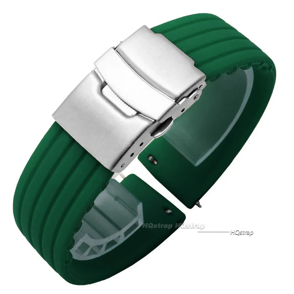 Amazfit Silicone Watch Strap with Deployment Buckle - Replacement Band