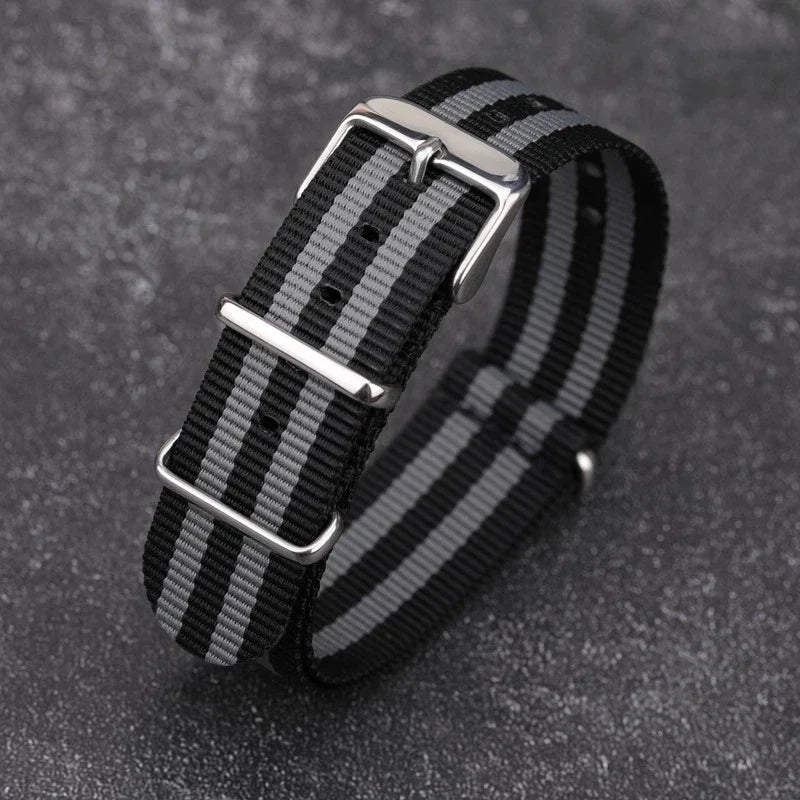 OnePlus Smartwatch Nylon Band Universal Canvas Loop Strap for Men & Women