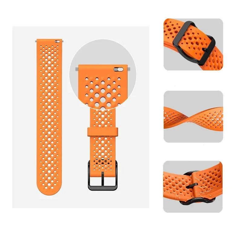 OnePlus Smartwatch Silicone Band Sport Strap Replacement Watch Accessory