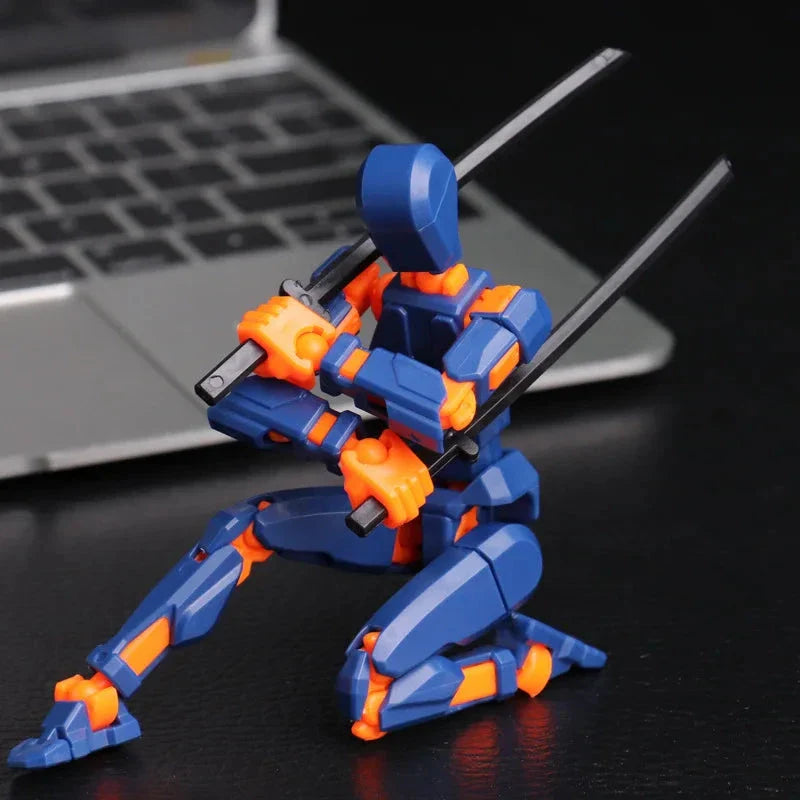 Multi-Jointed Movable Robot Mannequin – 13 Poseable Action Figures Toy