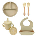 Food Grade Silicone Baby Feeding Dish Set