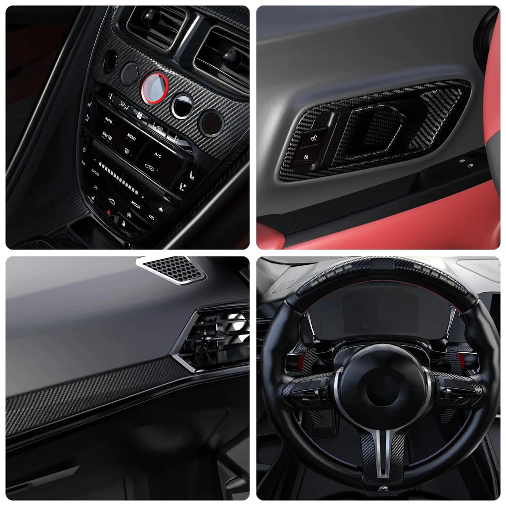 1–10M Nano Carbon Fiber Car 3D Tape Sticker – Door Edge, Mirror Protector Strip, Waterproof DIY Adhesive Protective Film