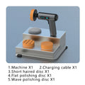 Car Polishing Sanding Machine Wireless Car Paint Scratch Repair Windscreen Glass Oil Film Remove Machine Leather Care