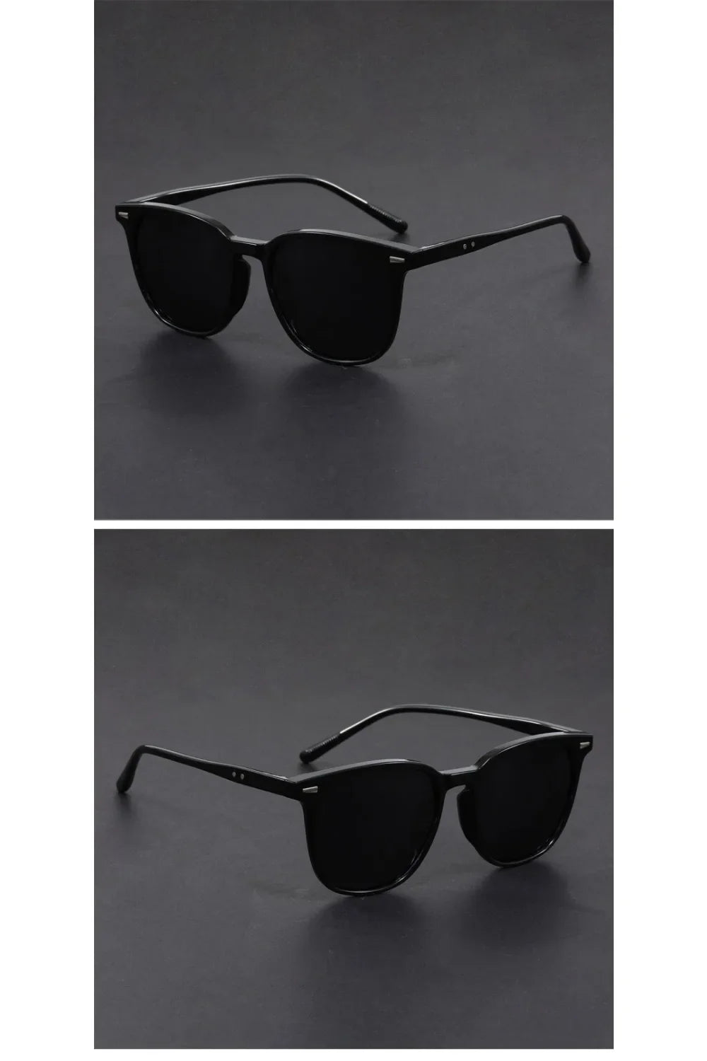 Male and female ultralight round sunglasses driving fishing UV polarized fashion glasses
