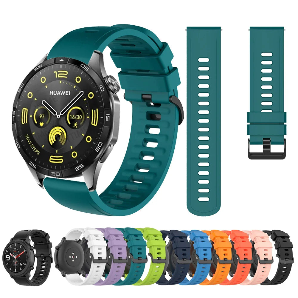 OnePlus Smartwatch Silicone Replacement Band Sport Strap Quick Release