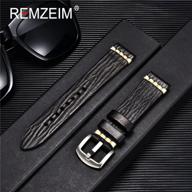 Samsung Galaxy Watch Leather Band - Premium Classic Style