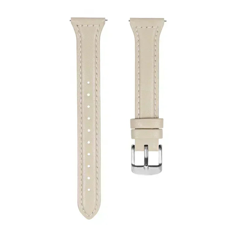 OnePlus Watch Band Leather Slim Strap Bracelet for Smartwatch