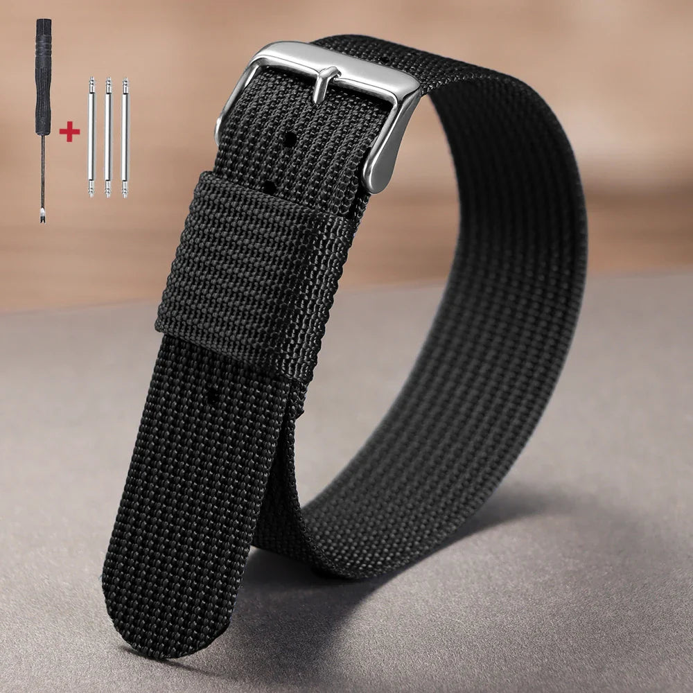 Polar Nylon Braided Watch Band Breathable Strap for Sports Smartwatch