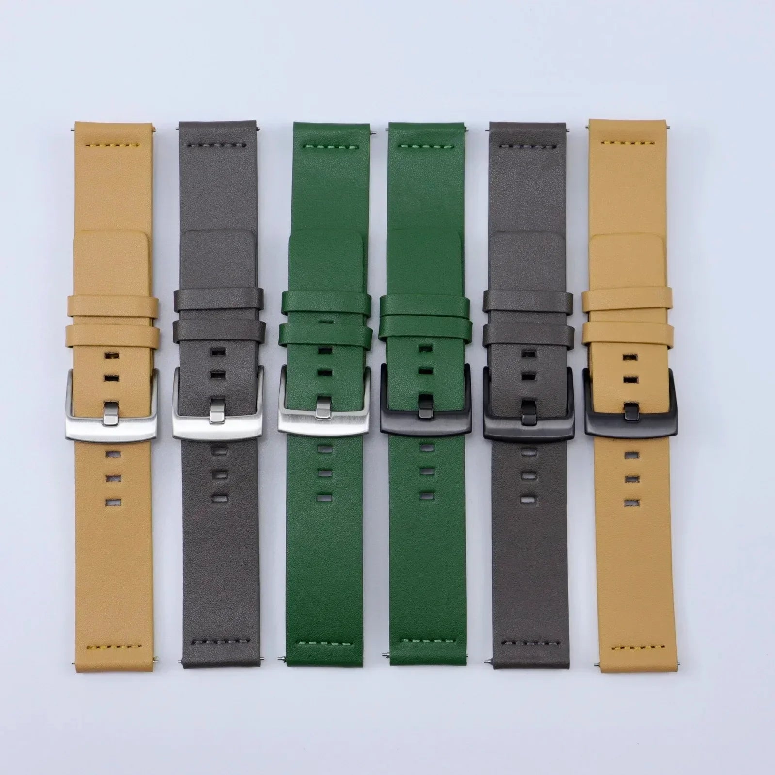 Motorola Moto Watch Bands - Quick Release Leather Smartwatch Straps