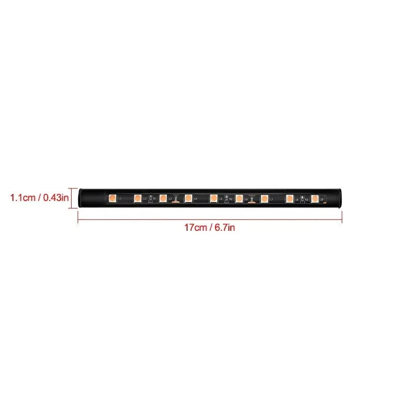 2-in-1 LED Car Neon Interior Light – USB & Cigarette Lighter Footwell Ambient Light, Car Backlight Atmosphere Lamp Accessories
