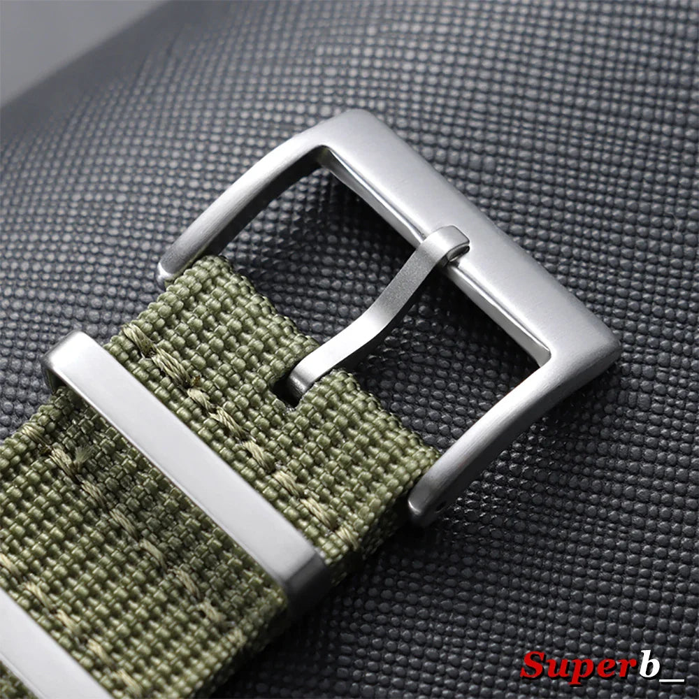 Amazfit Nylon Ribbed Watch Band Quick Release Sport Strap For Smartwatch