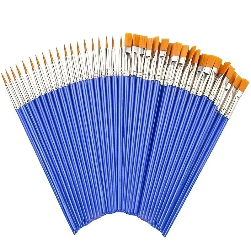 20pcs Painting Brushes Set - Multifunctional Art Brushes for Handcrafts, Hook Line, and Artistic Projects