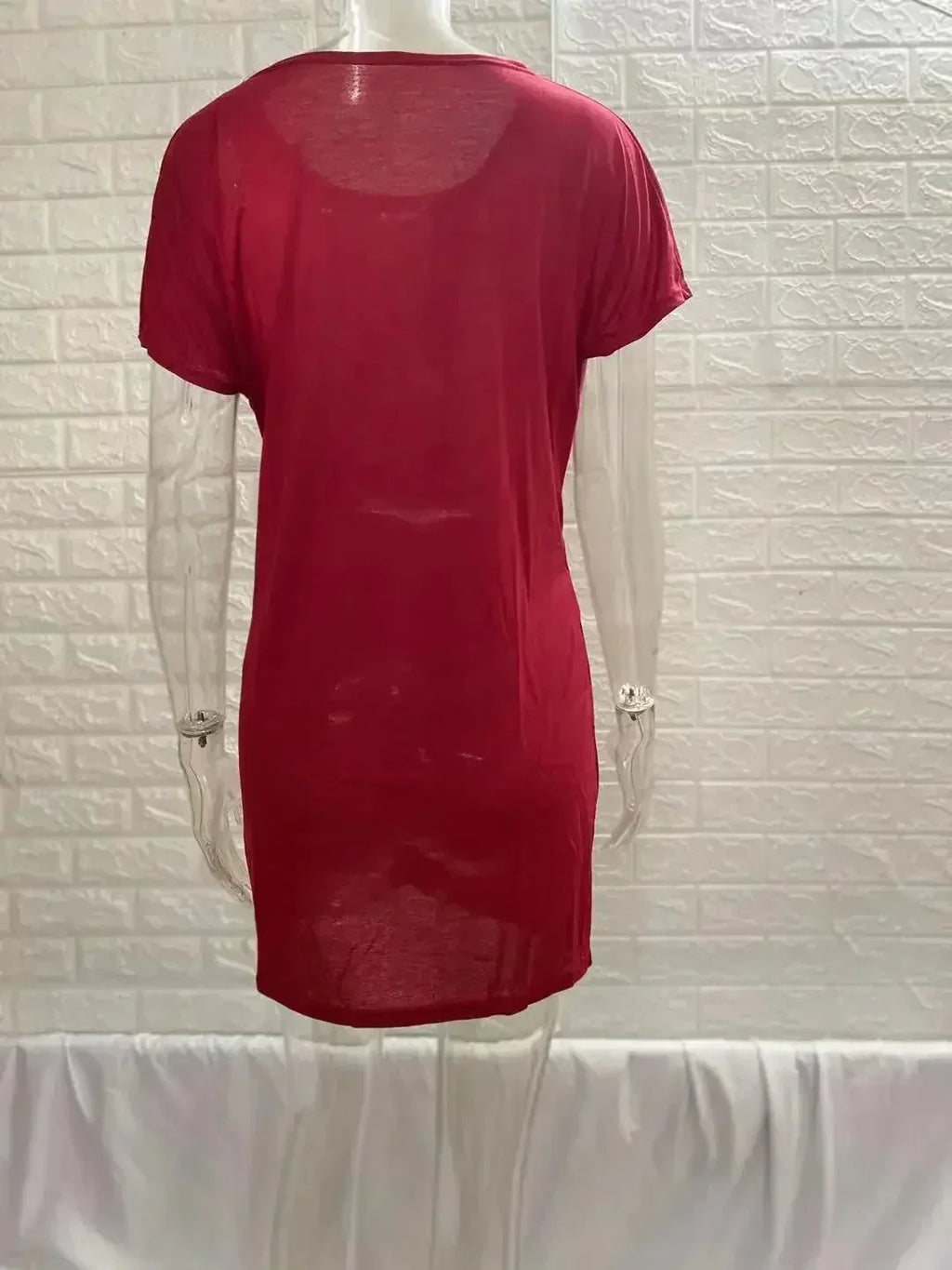Dress Women Summer O-neck Short Sleeve Asymmetrical Lace Up Waist Solid Color Dresses 2022 Casual Vestidos Dropshipping JQMY9675