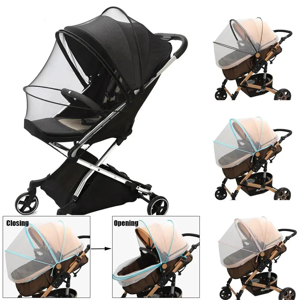 Mosquito Net Full Cover for Baby Car Seat Stroller Cradle Mesh