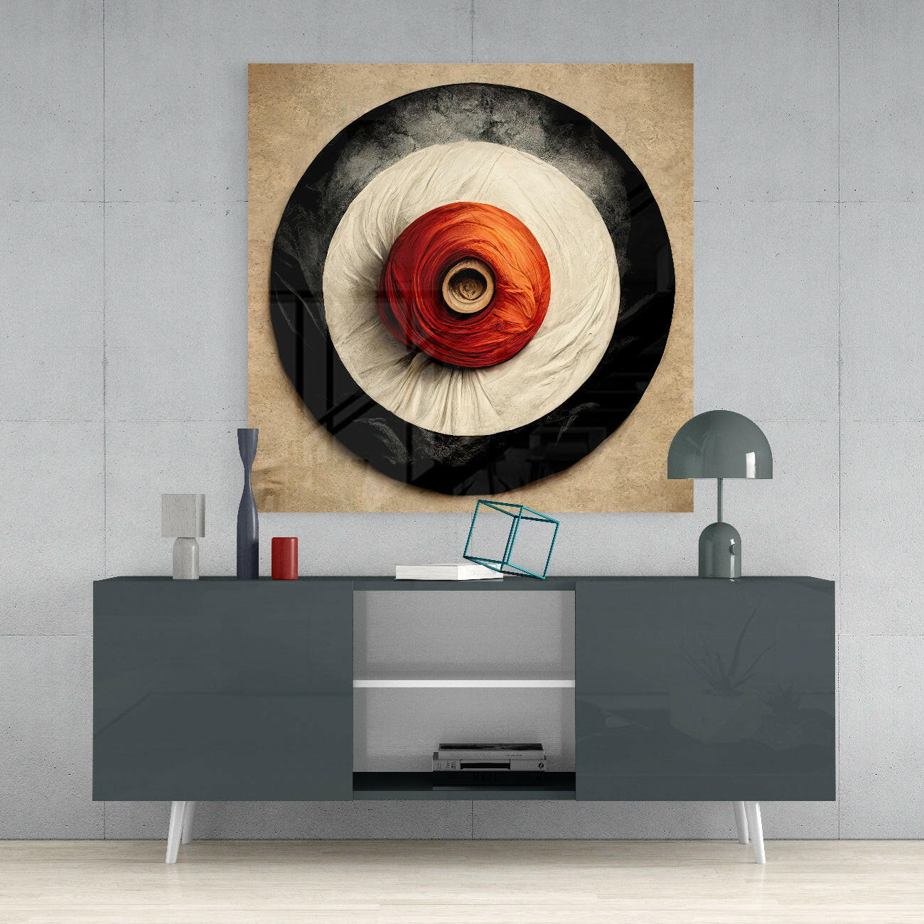 Mysticism Glass Wall Art  || Designer Collection