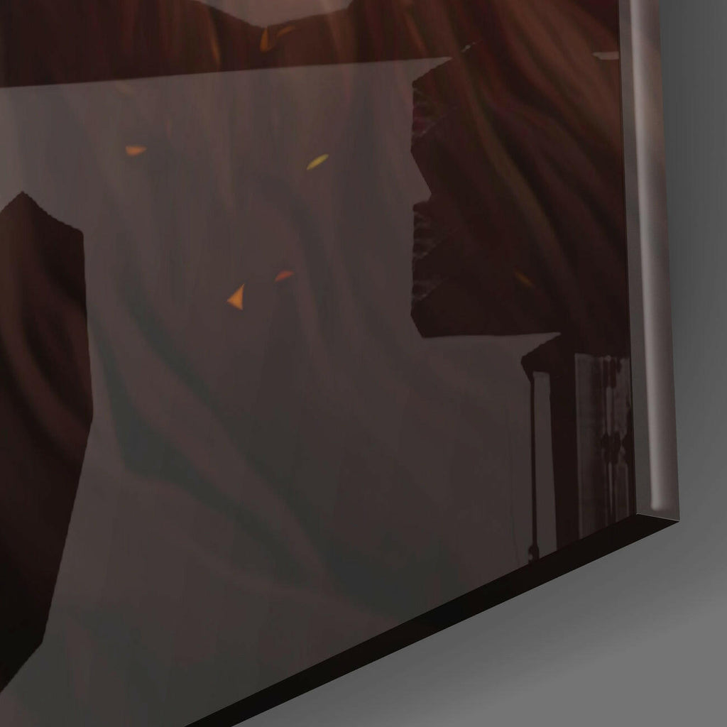 Lion King Glass Wall Art  || Designer Collection
