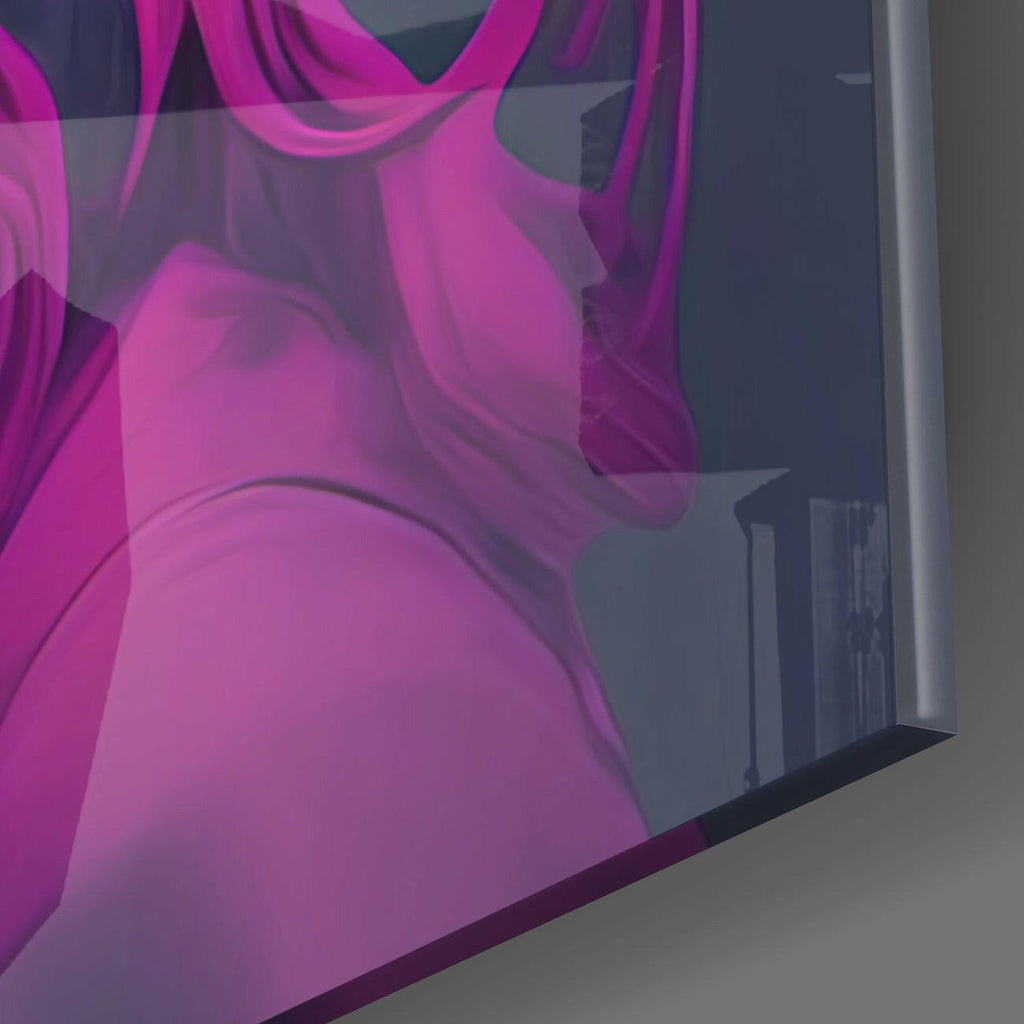 Smoked Thoughts Glass Wall Art  || Designer Collection