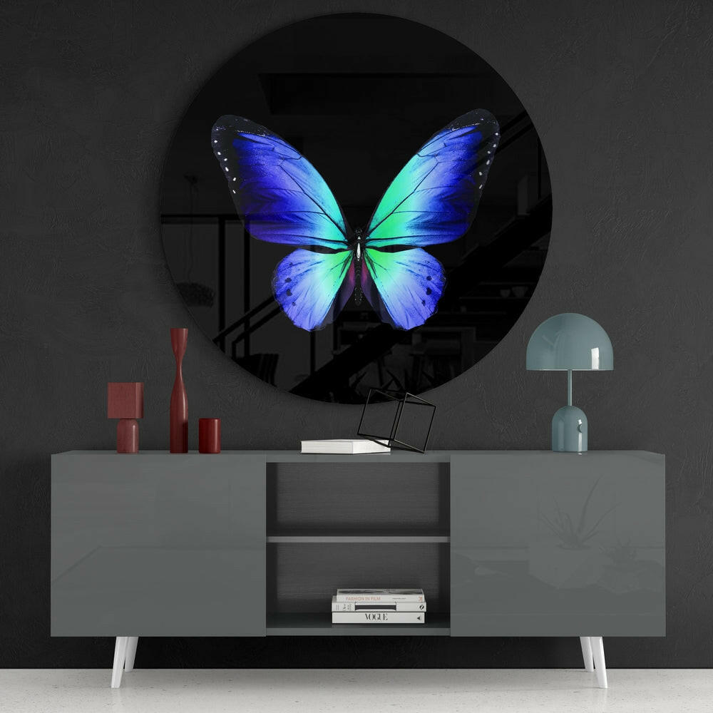 Butterfly Glass Wall Art