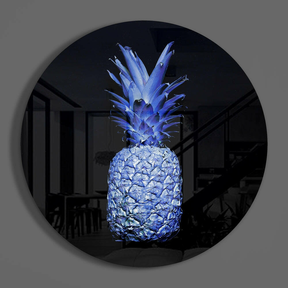 Pineapple Glass Wall Art