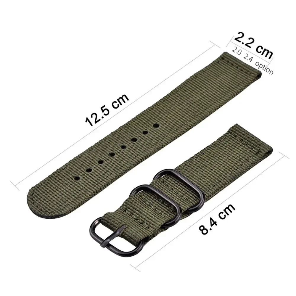 Polar Nylon Fabric Sport Bands for Polar Smartwatch - Durable Nylon Strap