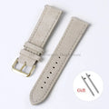 Amazfit Leather Watch Strap Vintage Suede Quick Release - Handmade Stitching