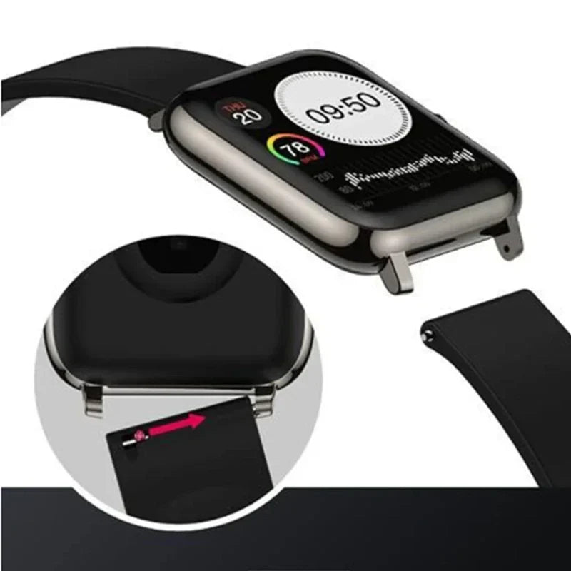 Polar Silicone Watch Band Universal Strap For Smartwatch Unisex