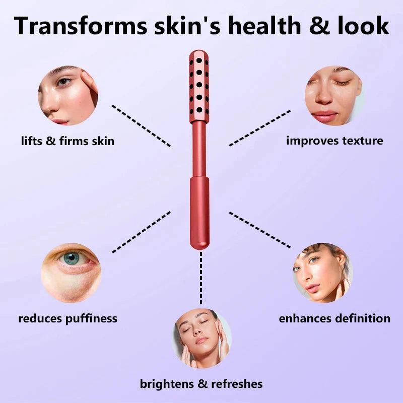 24 Germanium Face Massage Roller Stick for Skin Care & Beauty