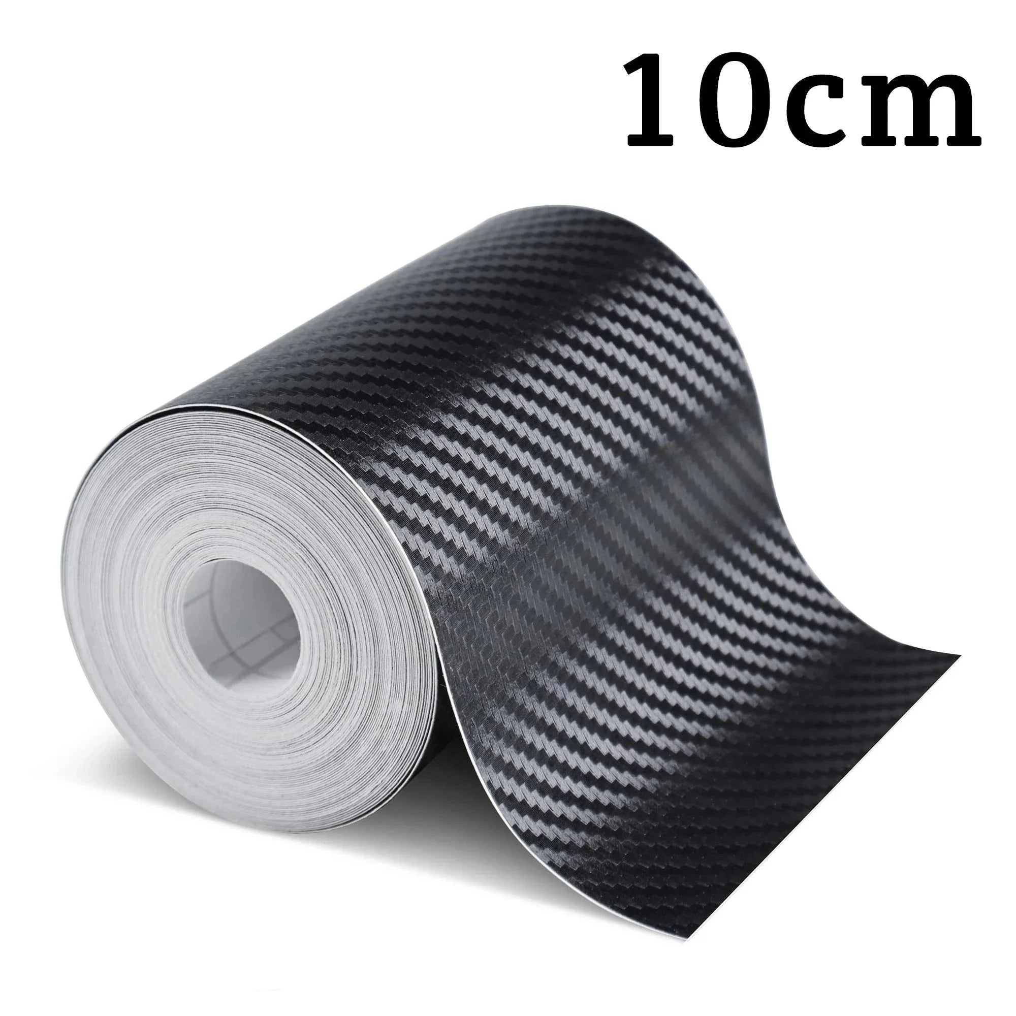 1–10M Nano Carbon Fiber Car 3D Tape Sticker – Door Edge, Mirror Protector Strip, Waterproof DIY Adhesive Protective Film
