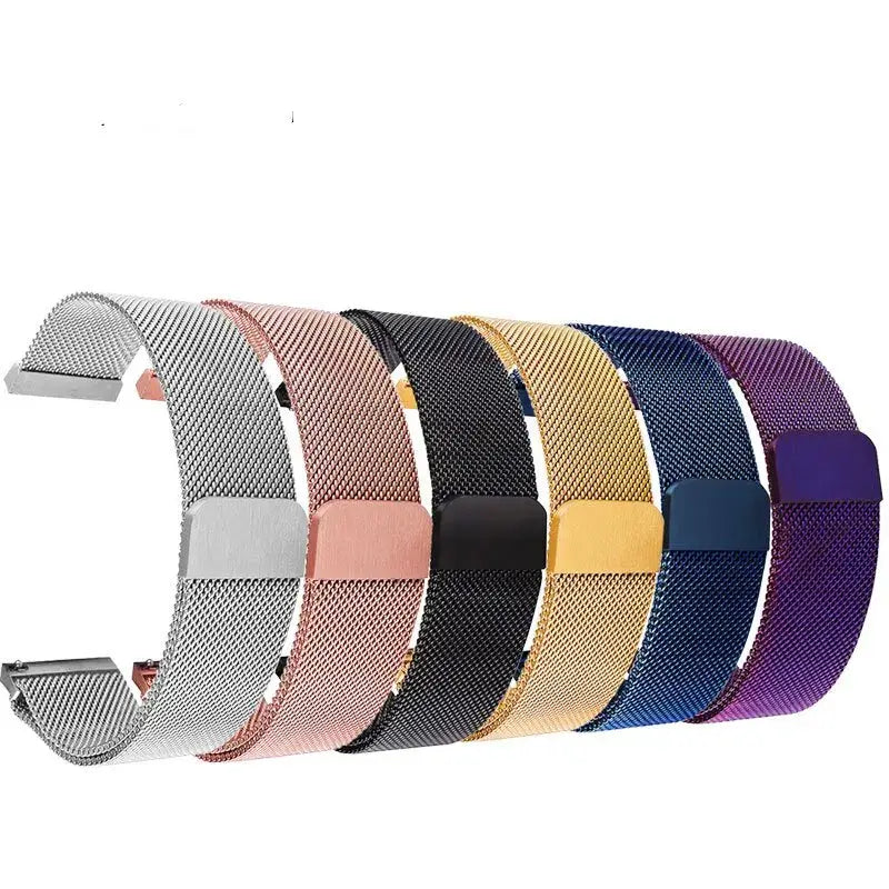 Ticwatch Stainless Steel Mesh Band - Sleek Magnetic Closure
