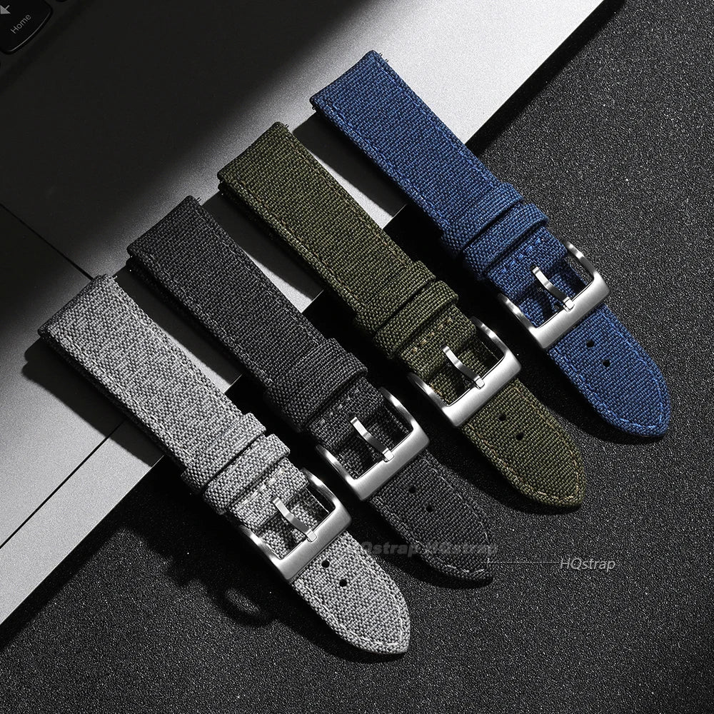 Amazfit Sailcloth Nylon Watch Band Waterproof Quick Release Strap