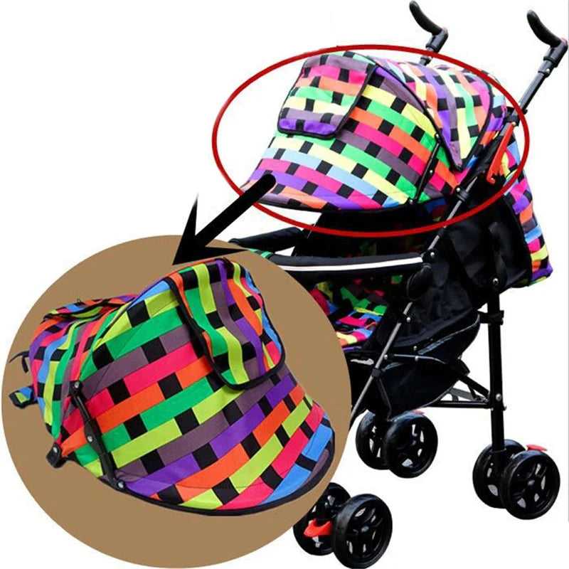 Baby Stroller Sunshade Canopy Hood Sunshield Cover Pram Accessory