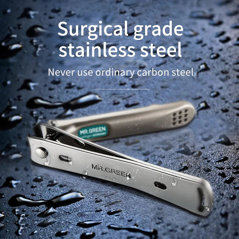 MR.GREEN Stainless Steel Nail Clippers with Nail File