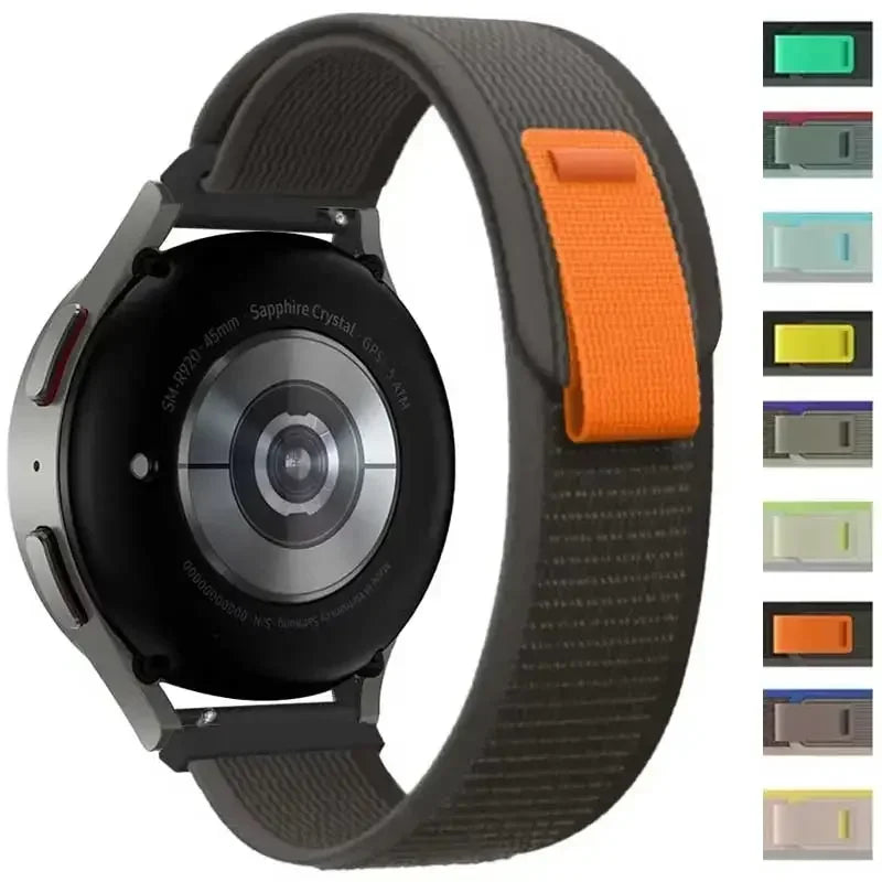 Amazfit Nylon Loop Watch Band - Durable Adjustable Strap For Smartwatch