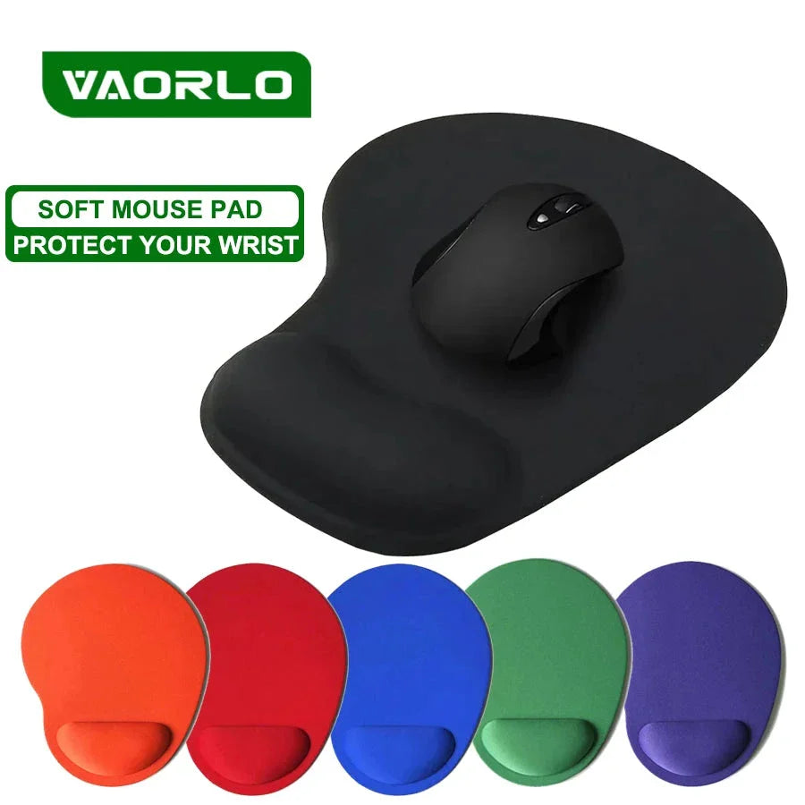 Ergonomic Wrist Rest Mouse Pad for PC & Laptop – Soft Non-Slip Rubber Mat with Comfortable Wrist Support