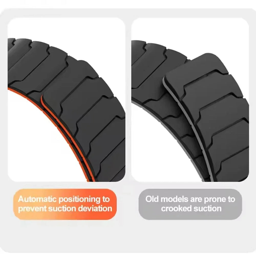 Polar Magnetic Silicone Watch Band - Unisex Sports Strap