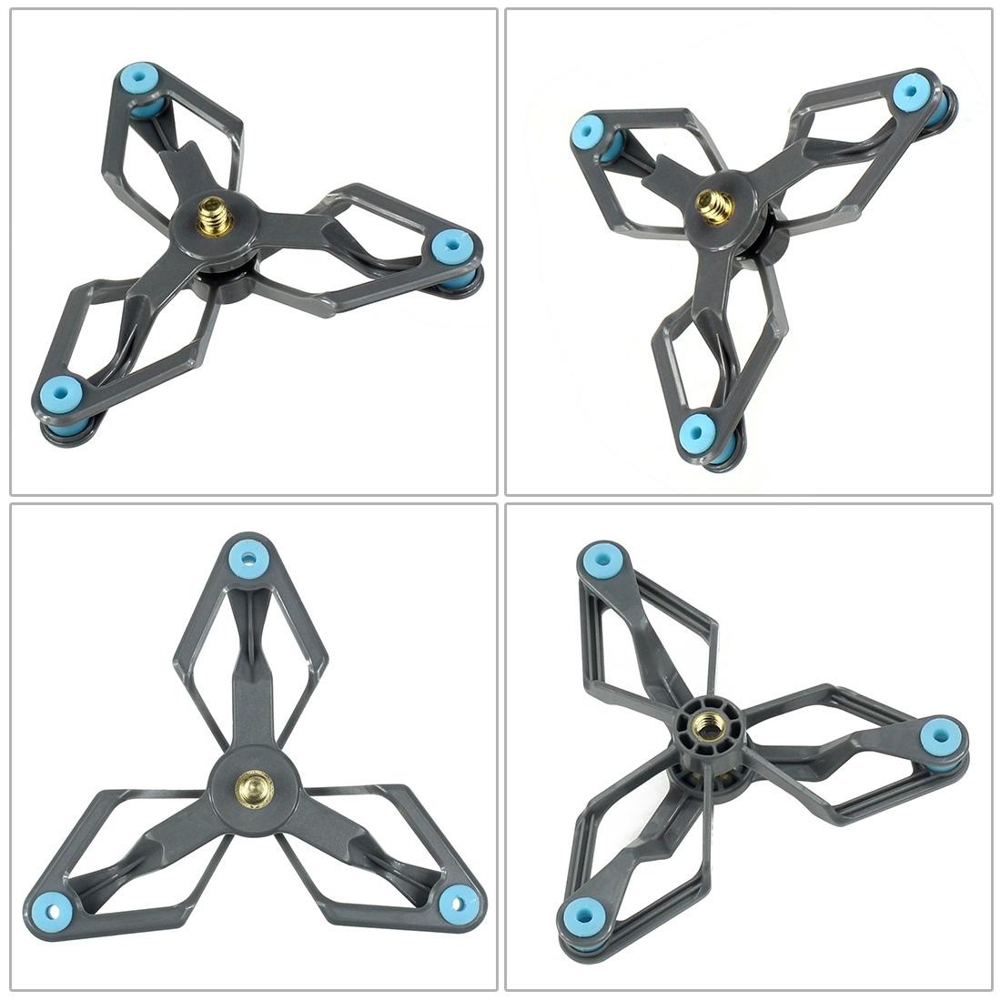 NNEIDS Action Camera Tripod Kit With Damping Shock Absorber Mount