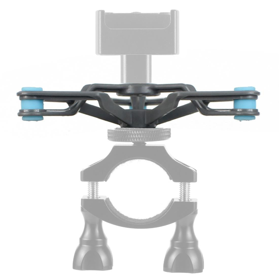 NNEIDS Action Camera Tripod Kit With Damping Shock Absorber Mount