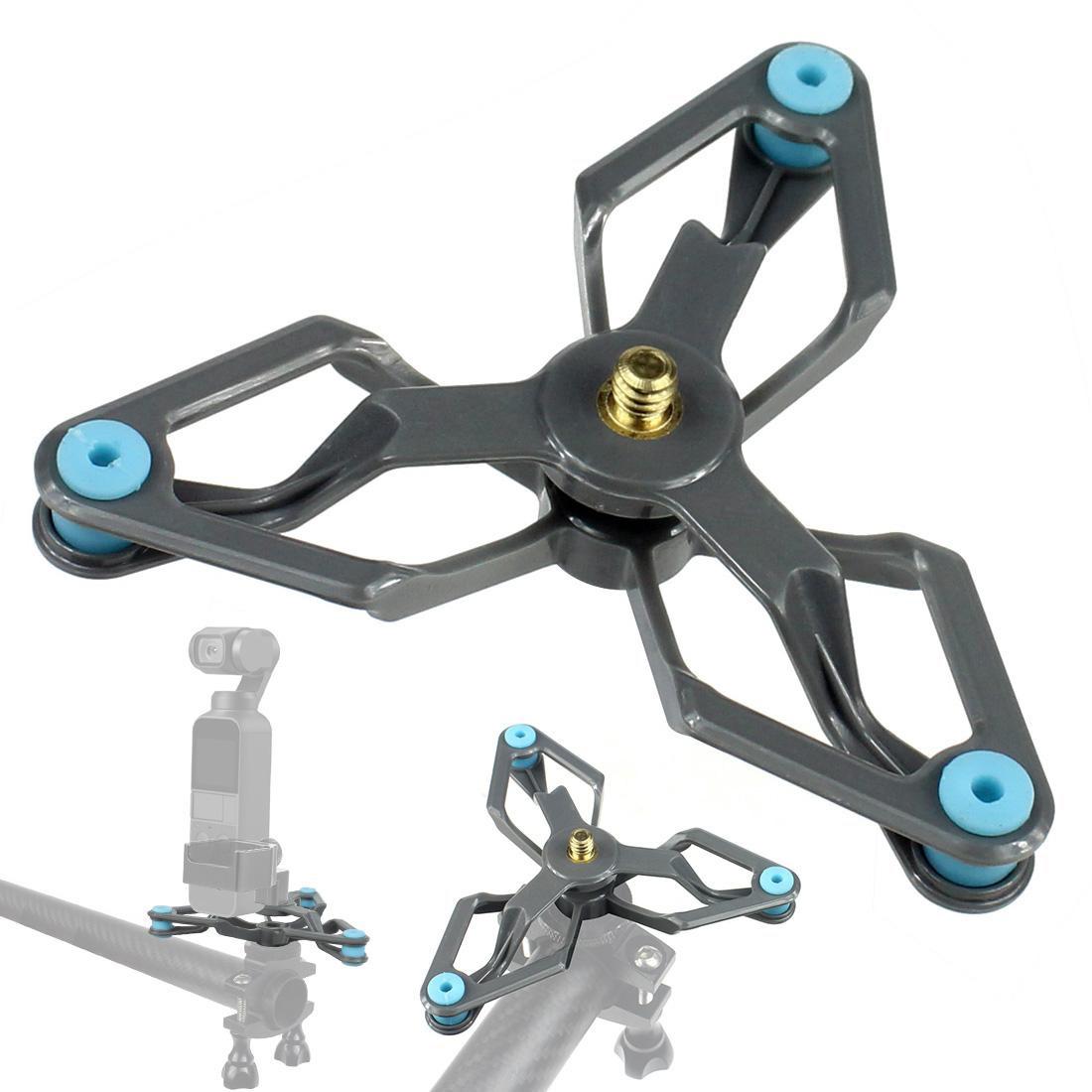 NNEIDS Action Camera Tripod Kit With Damping Shock Absorber Mount