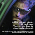 NNEIDS Wireless Anti-Blue Light Smart Glasses For Cycling And Sports