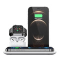 Trexonic 4 in 1 Fast Charge Wireless Charging Station in White