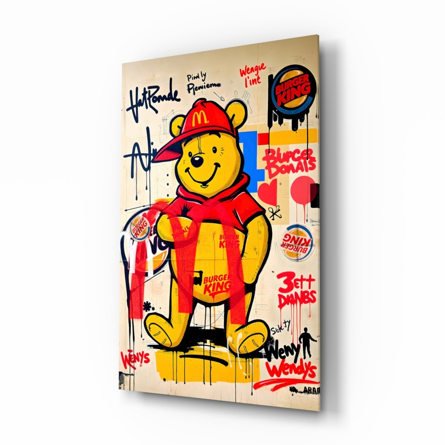 Honey of Brands Glass Wall Art || Designer Collection