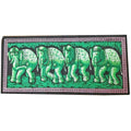 Elephant Herd Batik Wall Banner Table Runner Boho Cotton
