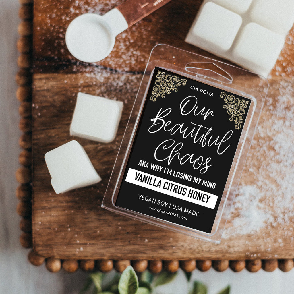 Vanilla Citrus Honey Scented Candle With Honeyed Vanilla, Fresh Citrus And Warm Smoky Undertones