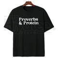 Workout Graphic T-Shirt by MAPTEES – Motivational Proverbs & Protein Gym Wear