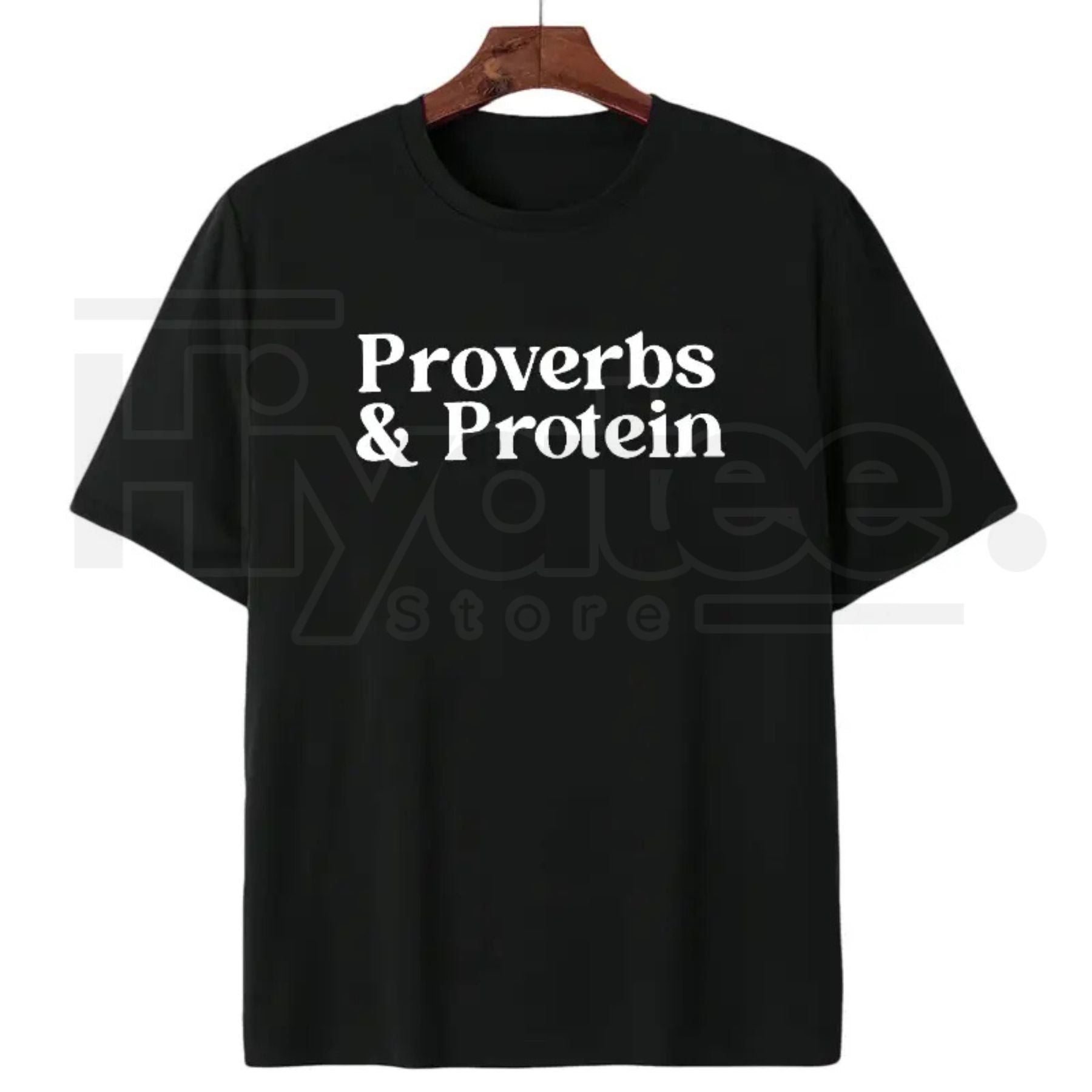 Workout Graphic T-Shirt by MAPTEES – Motivational Proverbs & Protein Gym Wear