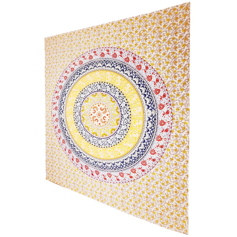 Botanical Garden Full Size Floral Tapestry Wall Art