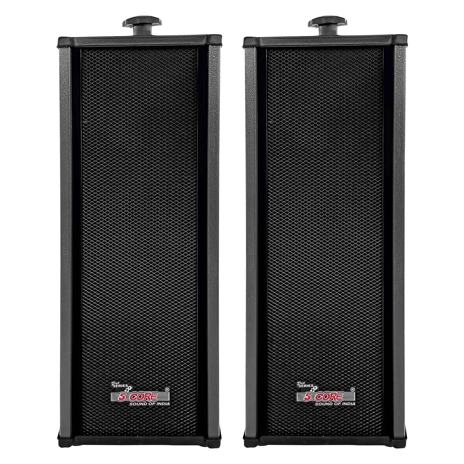 5Core Outdoor Speakers Stereo In Wall 100W Peak Passive Home Audio System