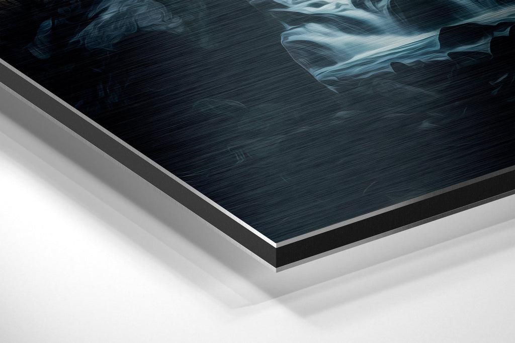 River Brushed Aluminum Dibond Wall Art