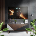 Darth Wader Brushed Aluminum Dibond Wall Art