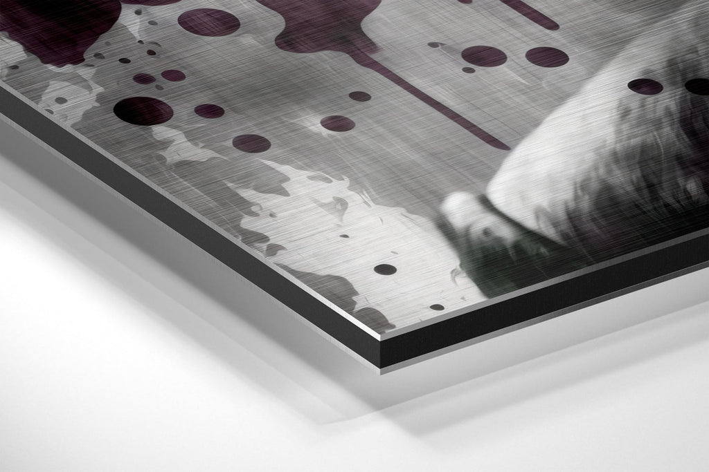 Joker Brushed Aluminum Dibond Wall Art